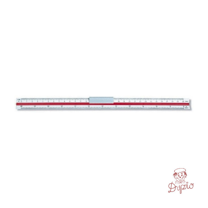 Linijka skalówka 715006 trójboczna 603 GEODEZYJNA KOH-I-NOOR