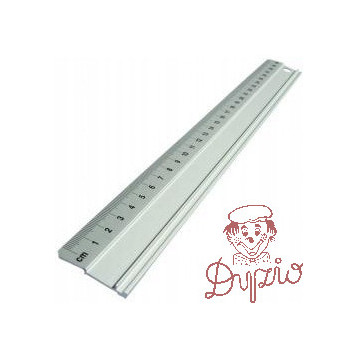 Linijka aluminiowa 20cm.30360 LENIAR