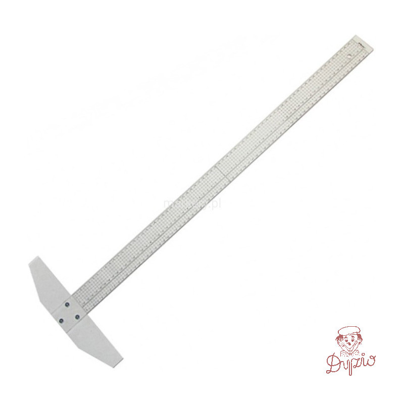 Linijka plastikowa z ogranicznikiem 70cm 40011 LENIAR