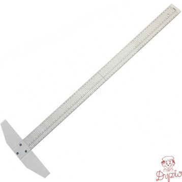 Linijka plastikowa z ogranicznikiem 70cm 40011 LENIAR