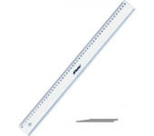 Linijka plastikowa 50cm 20402 LENIAR
