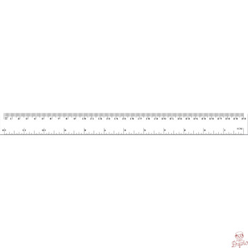 Linijka 30cm BL002-C TETIS