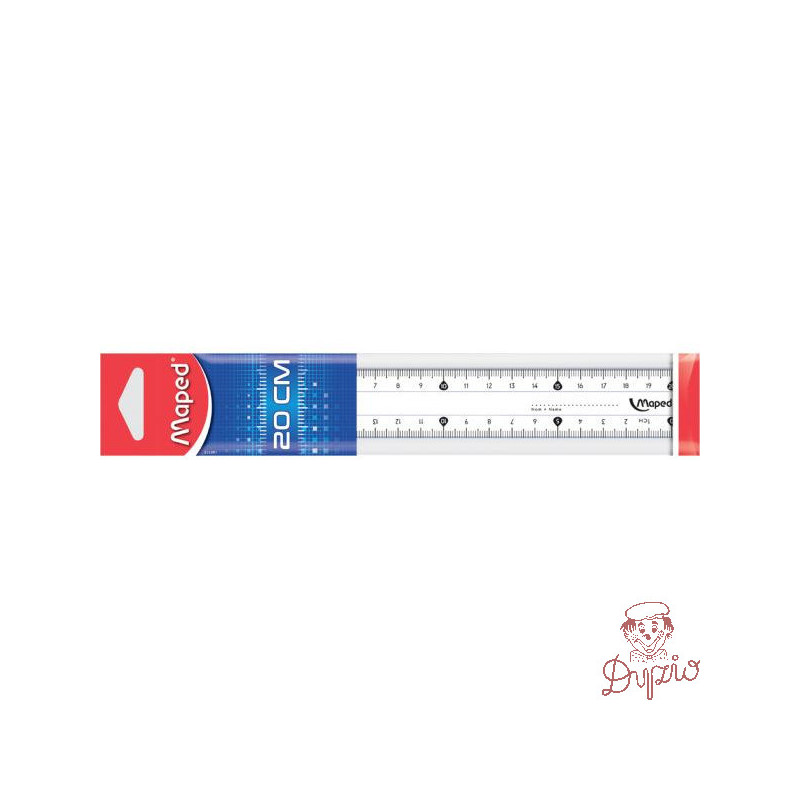 Linijka MAPED CLASSIC 20cm 146112