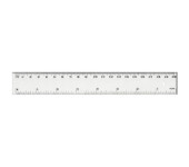 Linijka 20cm BL002-B TETIS