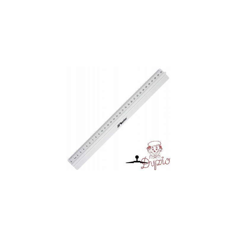 Linijka z uchwytem 20cm 30286 LENIAR
