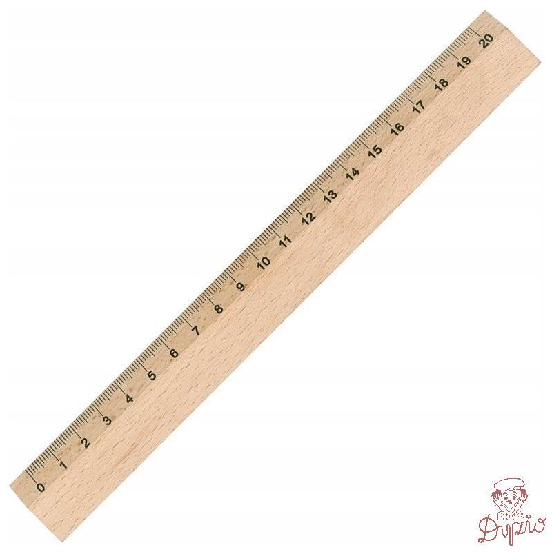 Linijka drewniana 20cm 30061 LENIAR