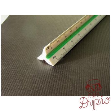 Linijka trójkątna skalówka nr7 20007 1:20,25,50 ,100,1440,2880 LENIAR