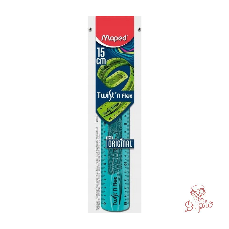 Linijka niełamliwa 15cm TWIST`N FLEX MAPED 279110