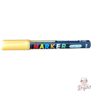 Marker akrylowy 1-2mm jasnożółty MG APL404-15