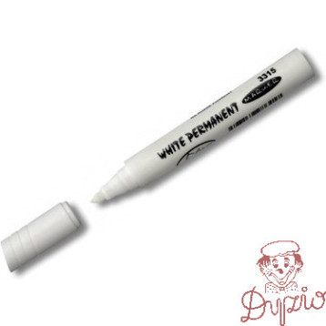 Marker permanentny biały 2.5mm 3315/7733150007TE KOH-I-NOOR
