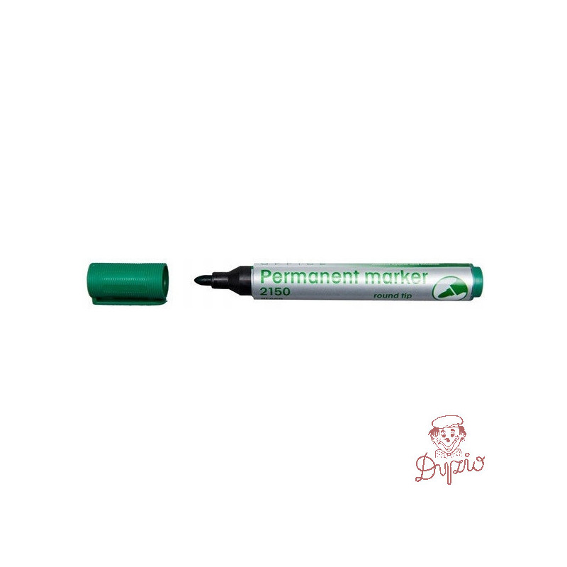 Marker permanentny 2150 zielony 110168 okrągła końcówka D.RECT