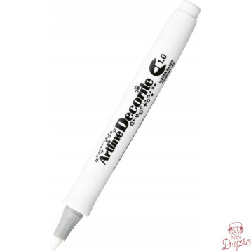 Marker dekoracyjny DECORITE 1mm biały ARTLINE AR-033 TOMA