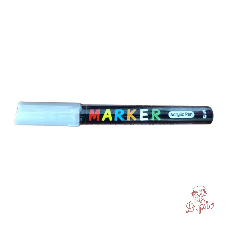 Marker akrylowy 1-2mm srebrny MG APL110-81