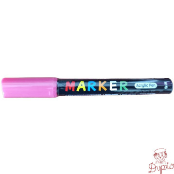 Marker akrylowy 1-2mm różana czerwień MG APL214-202