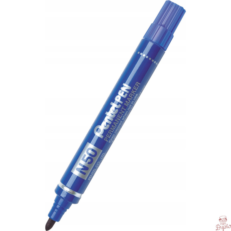 Marker wodoodporny N50-C niebieski PENTEL