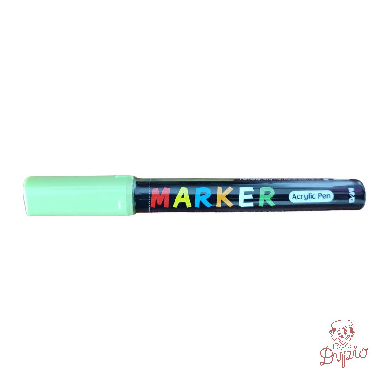 Marker akrylowy 1-2mm zielony żółtawy MG APL503-51