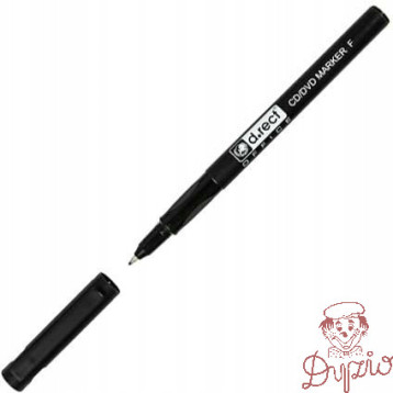 Marker D.RECT CD 0.7 F czarny 102075 LEVIATAN