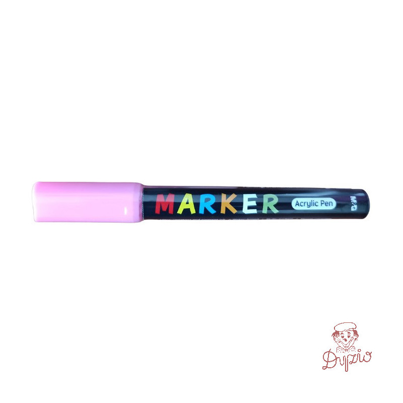 Marker akrylowy 1-2mm różowy MG APL210-20