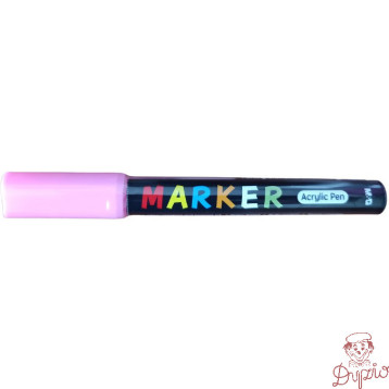 Marker akrylowy 1-2mm różowy MG APL210-20