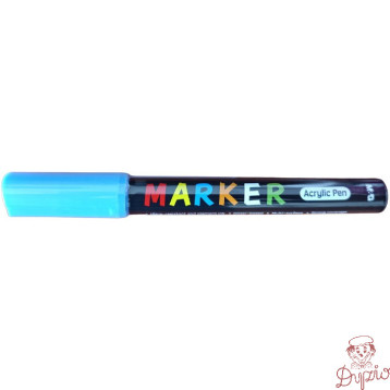 Marker akrylowy 1-2mm lazurowy MG APL603-34