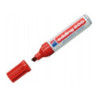 Marker permanentny E-500 czerwony końcówka ścięta2-7mm EDDING