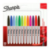 Markery permanentne SHARPIE 12kolorów FINE 2065404