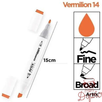 Marker alkoholowy dwustronny VERMILION PP915-14 ARTIX