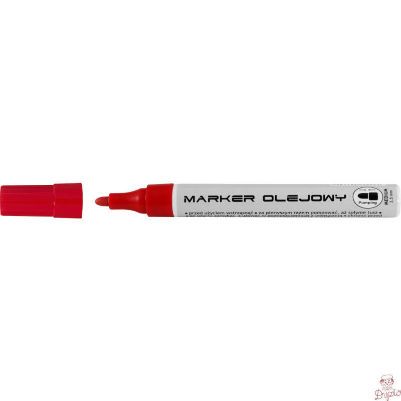 Marker olejowy ECONOMY żółty TO-420 TOMA