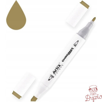 Marker alkoholowy dwustronny BRONZE GREEN PP915-42 ARTIX