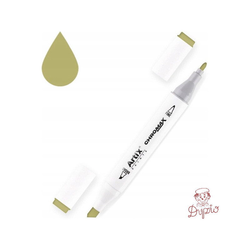 Marker alkoholowy dwustronny YELLOW GREEN PP915-48 ARTIX