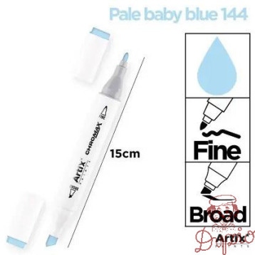 Marker alkoholowy dwustronny PALE BABY BLUE PP915-51 ARTIX