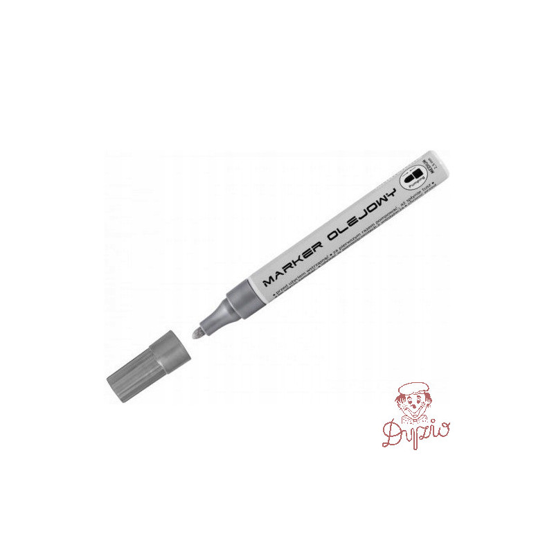 Marker olejowy ECONOMY srebrny TO-420 TOMA
