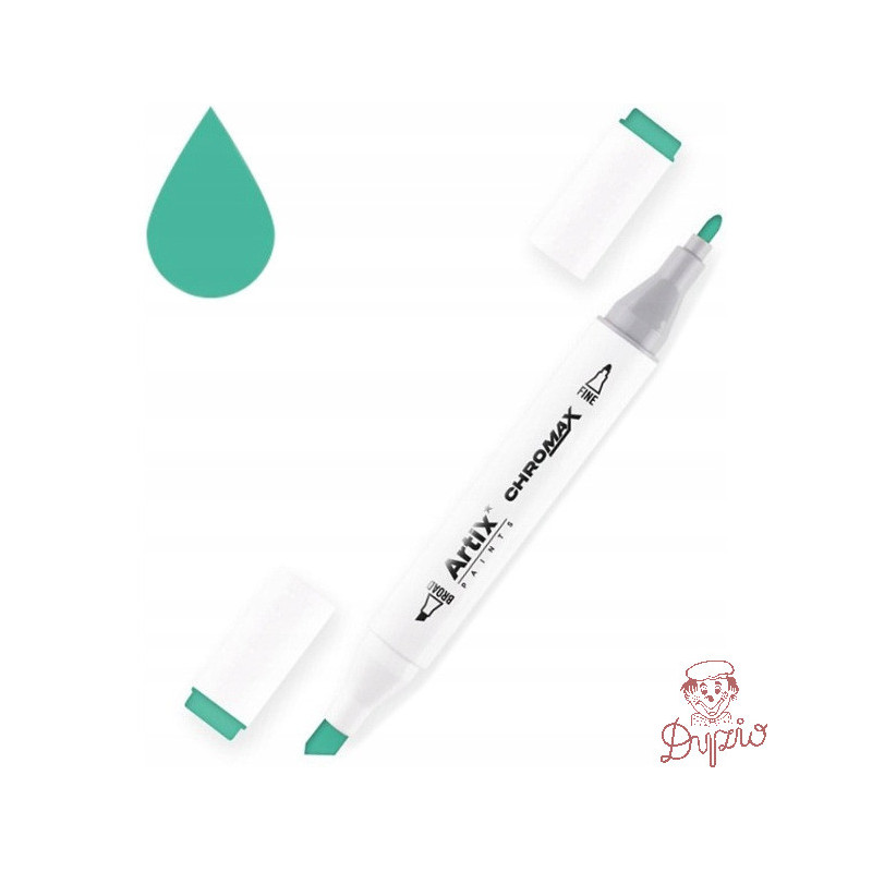 Marker alkoholowy dwustronny TURQUOISE BLUE PP915-68 ARTIX