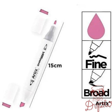 Marker alkoholowy dwustronny PINK BLUSH PP915-96 ARTIX