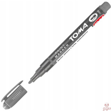 Marker olejowy F antracyt 1,5mm TO-441 TOMA