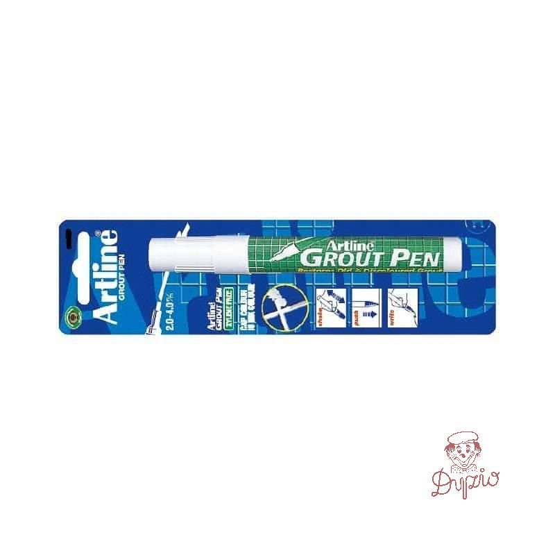 Marker permanentny do fug biały AR-419 TOMA