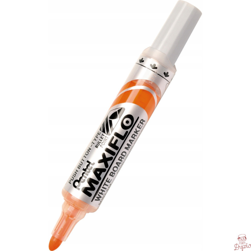 Marker suchościeralny MWL-5M pomarańczowy PENTEL