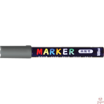 Marker akrylowy 1-2 mm ciemnoszary MG ZPLN6570-8