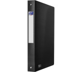 Segregator na dokumenty PP A4 40mm 4-ringowy czarny URBAN OXFORD 400147049