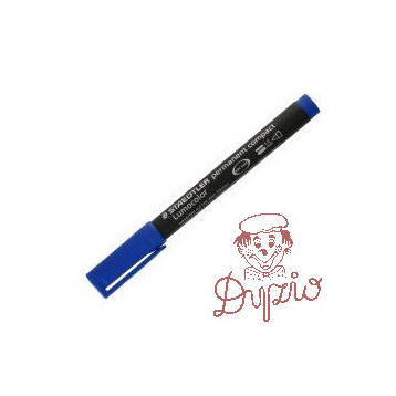 Marker permanentny niebieski COMPACT