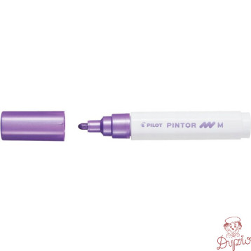 Marker PINTOR M metaliczny fioletowy PISW-PT-M-MV PILOT