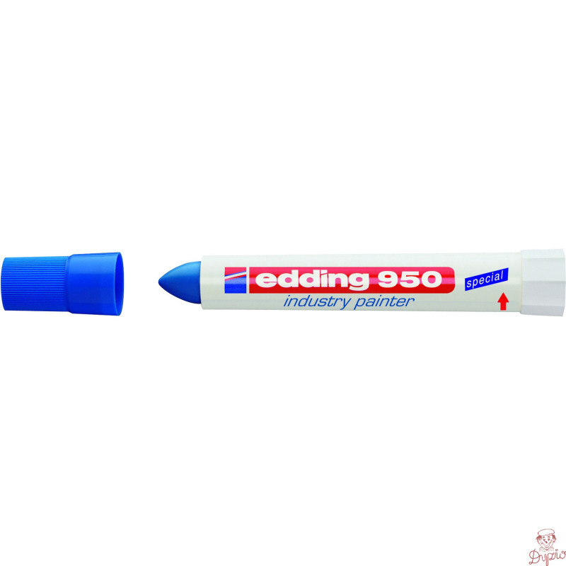 Marker przemysłowy farba w paście 950 niebieski 10mm 950/003/N EDDING