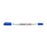 Marker dwustronny suchoscieralny TO-270 niebieski TOMA