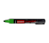 Marker permanentny zielony okrągły TT8611 PENMATE
