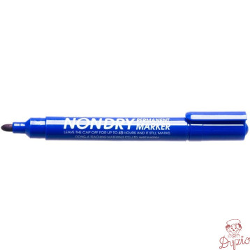 Marker permanentny niebieski okrągły TT5019 Dong-A