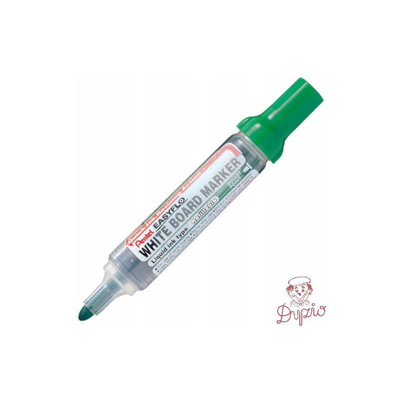 Marker suchościeralny MW50M EASYFLO zielony PENTEL