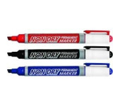 Marker DONG-A permanentny ścięty czerwony TT5733