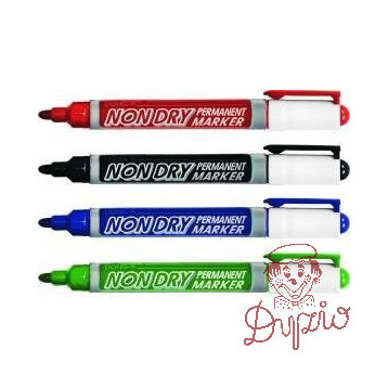 Marker permanentny zielony okrągły TT5848 Dong-A