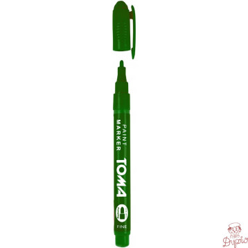 Marker olejowy F zielony 1,5mm TO-441 TOMA