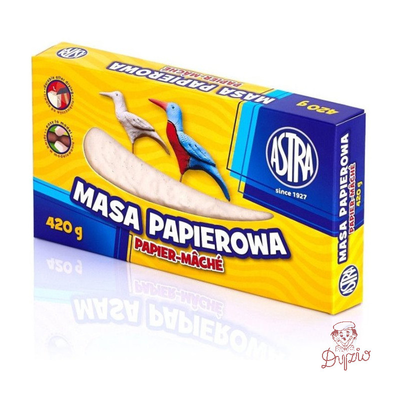 Masa papierowa plastyczna Papier-Mache 420g 83814901 ASTRA